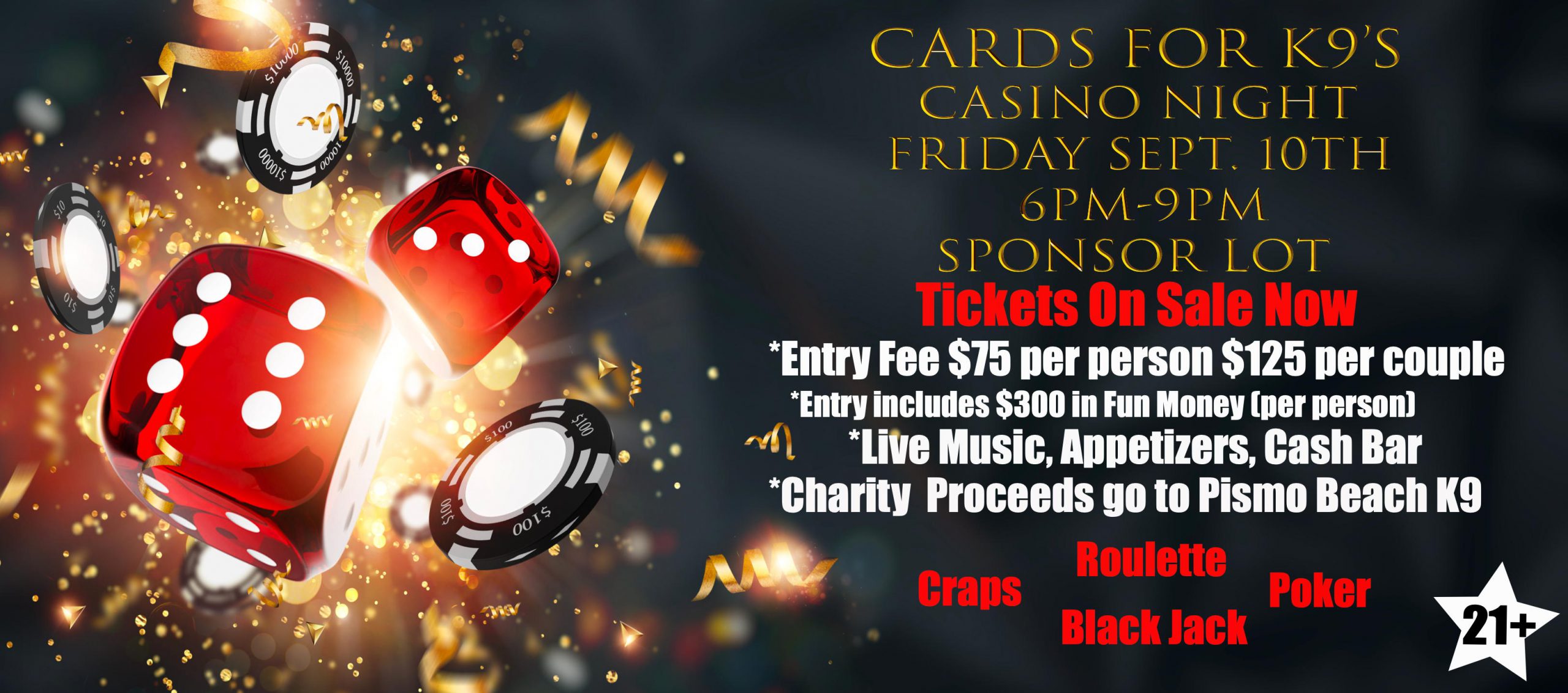 Sept 2021 Casino Night Flyer
