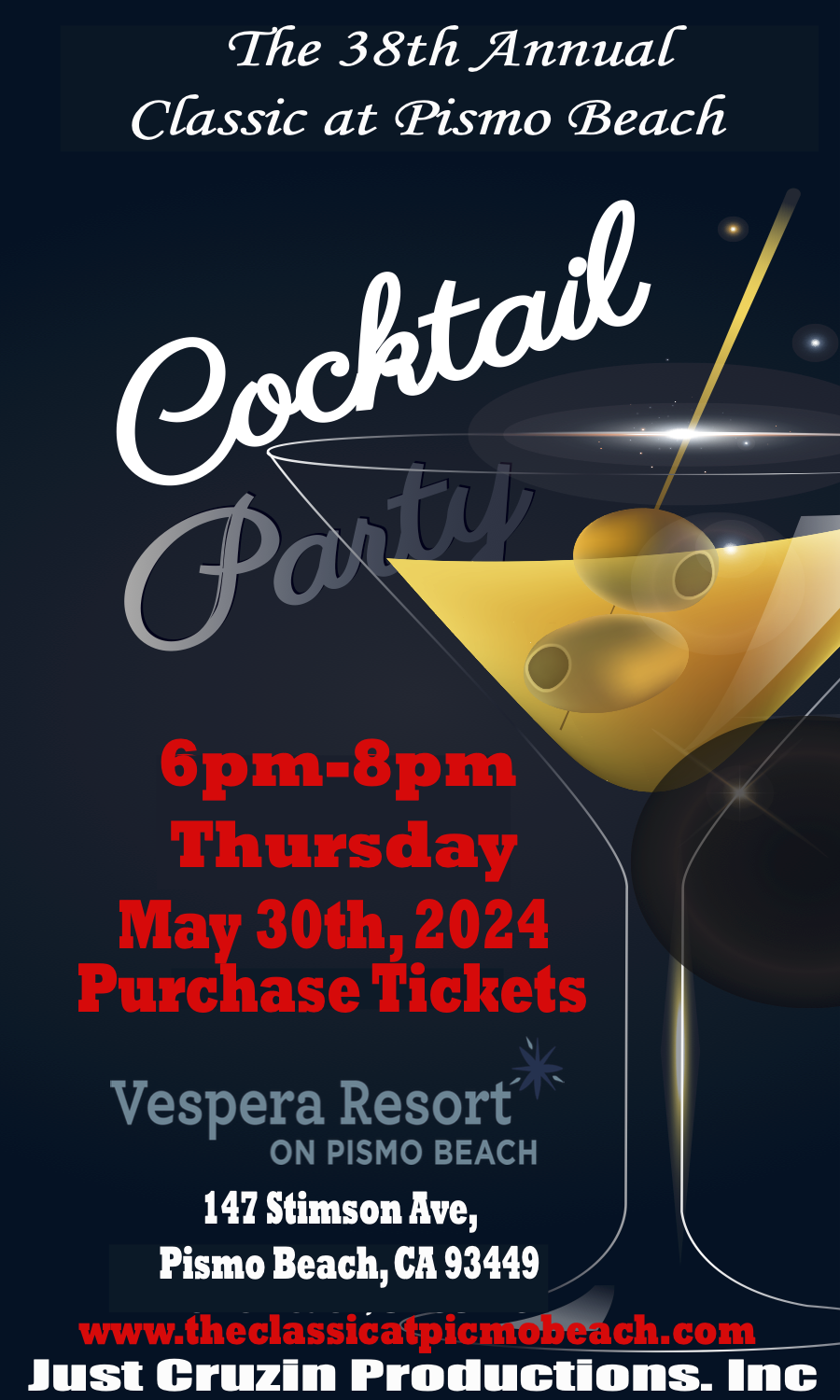 The Classic at Pismo Beach Car Show Casino Night